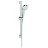 Image de Set de douche Vario EcoSmart 9 l/min avec barre Unica'Croma 65 cm blanc/chromé Croma Select S