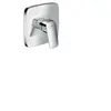 Image de Set De Finition Logis Pour Mitigeur Douche Encastré Chromé Hansgrohe
