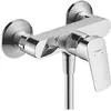 Image de Mitigeur de douche chromé exposé Logis Hansgrohe