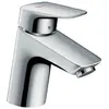 Image de Mitigeur lavabo Logis 70 CH3 CoolStart, avec tirette et vidage synthétique chromé