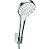 Image de Ensemble support mural et douchette Vario avec flexible de douche 160 cm blanc/chromé Croma Select S