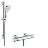 Image de Combi douche Vario avec barre 65cm Ecostat Comfort blanc chromé
