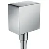 Image de Coude de raccordement FixFit Square Chromé