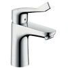 Image de Mitigeur lavabo 100 Care sans tirette ni vidage avec poignée extra longue chromé