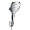 Image de Pommeau de douche Raindance Select E 3 jets + flexible + support
