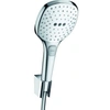 Image de Ensemble support mural et douchette 120 3jet avec flexible de douche 160 cm blanc/chromé Raindance Select E