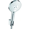 Image de Ensemble support mural et douchette 120 3jet avec flexible de douche 160 cm blanc/chromé Raindance Select S