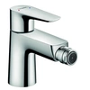 Image de Robinet bidet Talis E Chromé avec tirette et vidage