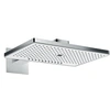 Image de Douche de tête Rainmaker Select 460 3 jets avec bras de douche blanc chromé