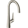 Image de Robinet de cuisine Talis M51 260 aspect acier inox