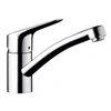 Image de Hansgrohe Mitigeur De Cuisine Mysport S Steel Optic Effet Acier Brossé