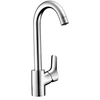 Image de Hansgrohe Mitigeur De Cuisine Mysport L Steel Optic Aspect Acier Brossé