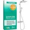 Image de hansgrohe Crometta E Colonne de douche 240, avec thermostatique de douche, 1 jet, chromé, 27271000 en occasion ou reconditionné