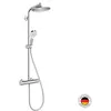 Image de Colonne de douche thermostatique Crometta S 240 chromé