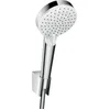 Image de hansgrohe Crometta Ensemble support mural et douchette Vario avec flexible de douche 125 cm, blanc/chromé, 26691400 en occasion ou reconditionné