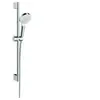 Image de Set de douche 1jet Green 6 l/min avec barre Unica'Croma 65 cm blanc/chromé Crometta