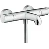 Image de Mitigeur de douche/baignoire thermostatique Hansgrohe Ecostat à installation sur base ou en suspension murale