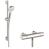 Image de Combi douche Vario avec barre 65 cm Ecostat 1001 CL blanc chromé