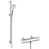 Image de Pack mitigeur douche thermostatique Ecostat 1001 CL + Barre et pommeau de douche Crometta Vario 2 jets Chromé