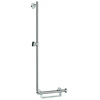 Image de Barre de douche PMR Unica 110 cm avec poignée à droite chromé