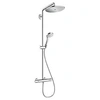 Image de Colonne de douche thermostatique Croma Select S 280 EcoSmart chromé