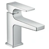Image de Mitigeur lavabo Metropol 100 poignée manette bec court, bonde Push-Open