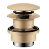 Image de Bonde lavabo Push-open bronze brossé