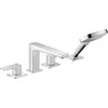 Image de hansgrohe Metropol Set de finition Mélangeur 4 trous pour montage sur bord de baignoire avec Secuflex, poignée manette, chromé, 32552000 en occasion ou reconditionné
