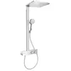 Image de Colonne de douche thermostatique Raindance E 300 avec mitigeur 35 cm chromé