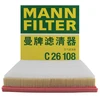 Image de Filtre À Air C 26 Mann-Filter Mann-Filter C26108 Chevrolet;Opel;Vauxhall