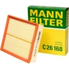 Image de Filtre À Air C26168 Mann-Filter Mann-Filter C26168 Audi;Skoda;Volkswagen
