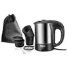 Image de 18575 - Bouilloire - 0.5 litres - 1 kWatt - inox/noir