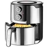 Image de XL Friteuse à air chaud 1400 W acier inoxydable, noir