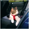 Image de Harnais Pour Voiture Pour Chats, 20-50 Cm/15 Mm, Rouge - Mon Animalerie