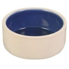 Image de Ecuelle Céramique, 1 L/Ø 18 Cm, Crème/Bleu - 2450 - Mon Animalerie