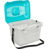 Image de Trixie Panier de Transport Midi-Capri Gris Clair/Bleu 44 × 33 × 32 cm pour Chien en occasion ou reconditionné