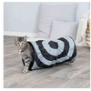 Image de Tunnel de jeu, ø 25 x 50 cm, pour chat, coloris gris.