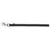 Image de Laisse a pister sangle plate 5m - 20mm - Noir - Pour chien
