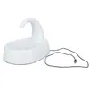 Image de Fontaine à boire courbée en plastique blanc