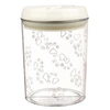 Image de Boite snack plastique - 1,5 L - o12x17,5 cm - Transparent et blanc - Pour chien, chat et lapin