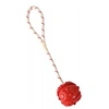 Image de Jeu aquatique Balle sur corde, Dimensions: ø 7 x 35 cm, couleur aléatoire, pour votre chien. - - TR-33482