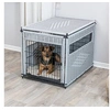 Image de Chenil de maison pour animaux 58x60x77 cm Gris clair, niche pour chien, chenil pour chiens,, chenil domestique