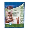 Image de 5 sticks friandise volaille et foie pour les chats.