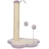 Image de Patte griffoir Junior - Avec poteau - 50 cm - Natural et mauve