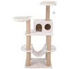 Image de Trixie Tour Griffoir Avec Lit Pour Chat Federico 142 Cm One Size