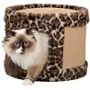 Image de Trixie 48180 Leo Griffoir Douillet avec lit Confortable Ø 38 × 30 cm, Marron, Arbre à Chat Confortable et Stable en occasion ou reconditionné