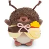 Image de Ensemble peluche ours avec frites avec costume d'abeille Nici Nomo Beige 8 cm 61142