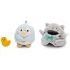 Image de Mymochi - Peluche Pingouin Waddle  8 Cm Avec Costume