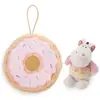 Image de Peluche unicorne en donut Nici Sweety Rainbow Multicolore 10 cm 61915