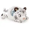 Image de Peluche leopard de neige couché Nici Eleni Snowbell Gris 45 cm 62426